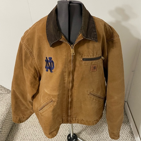 Carhartt Other - Carhartt Notre Dame Work Jacket